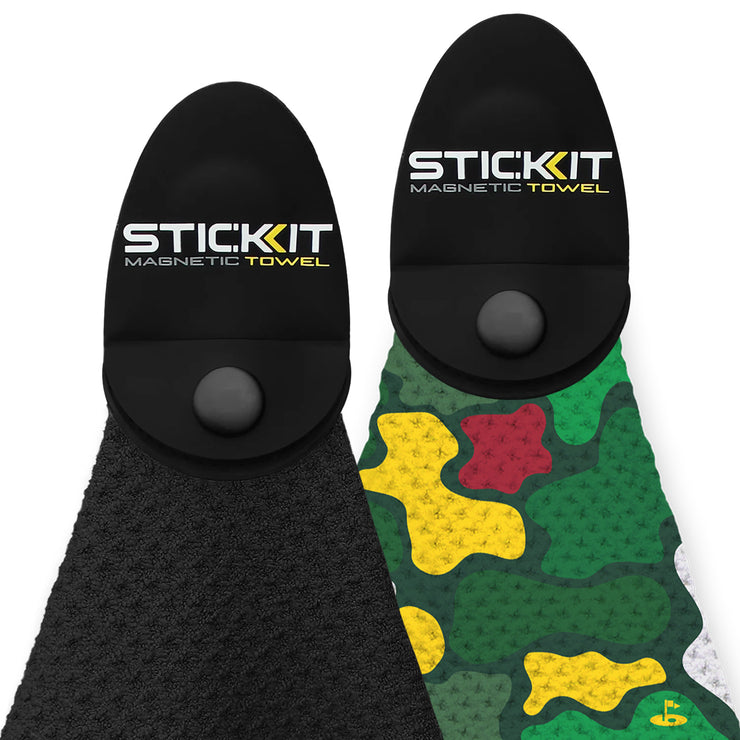 STICKIT Magnetic Golf Towel 2-Pack