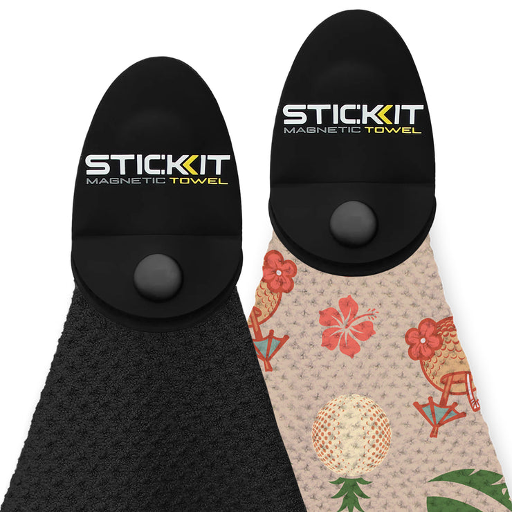 STICKIT Magnetic Golf Towel 2-Pack