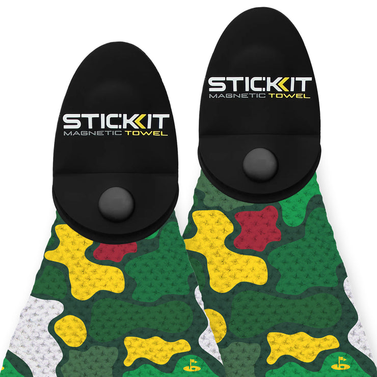 STICKIT Magnetic Golf Towel 2-Pack