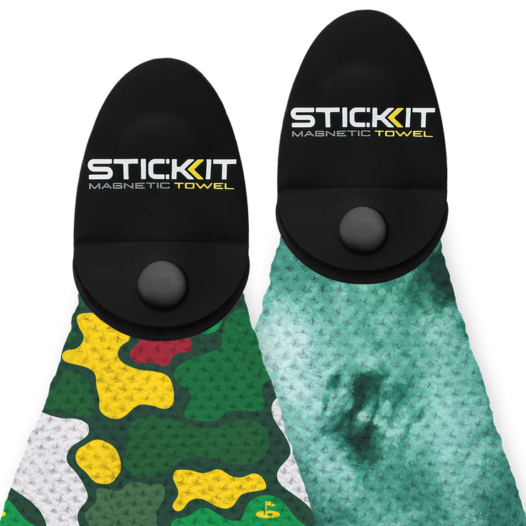 STICKIT Magnetic Golf Towel 2-Pack