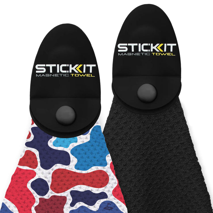 STICKIT Magnetic Golf Towel 2-Pack