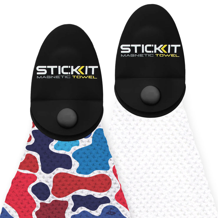 STICKIT Magnetic Golf Towel 2-Pack