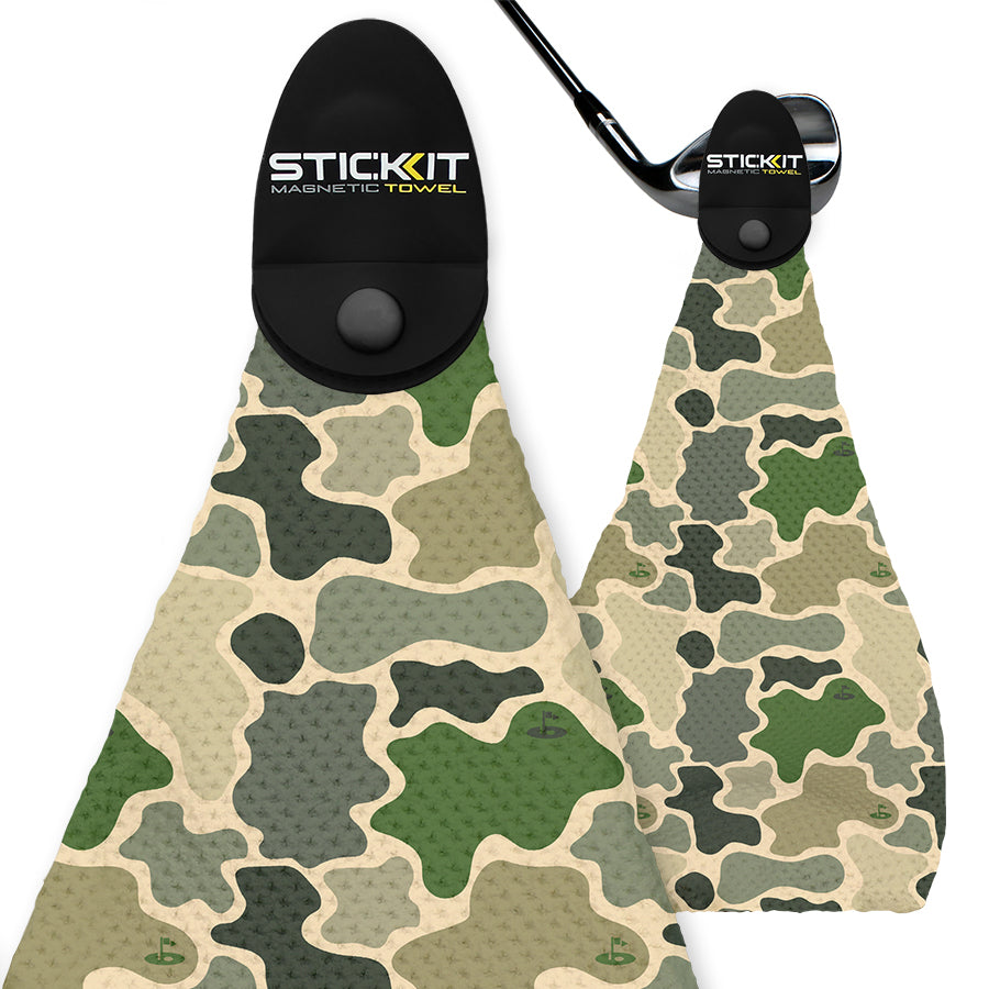 STICKIT Magnetic Gear Golf Towel - Thumbnail 5