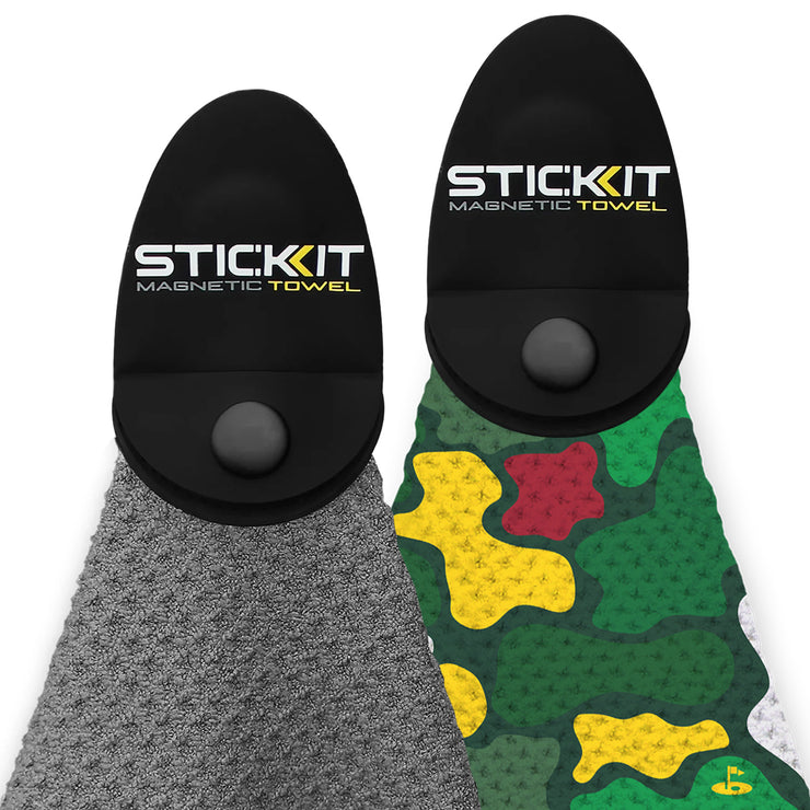 STICKIT Magnetic Golf Towel 2-Pack