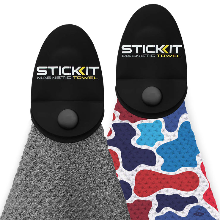 STICKIT Magnetic Golf Towel 2-Pack