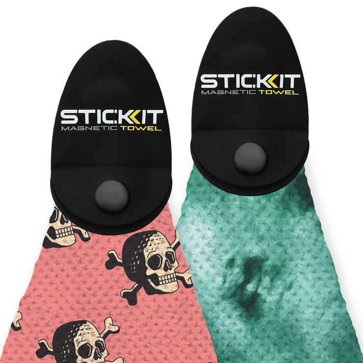 STICKIT Magnetic Golf Towel 2-Pack