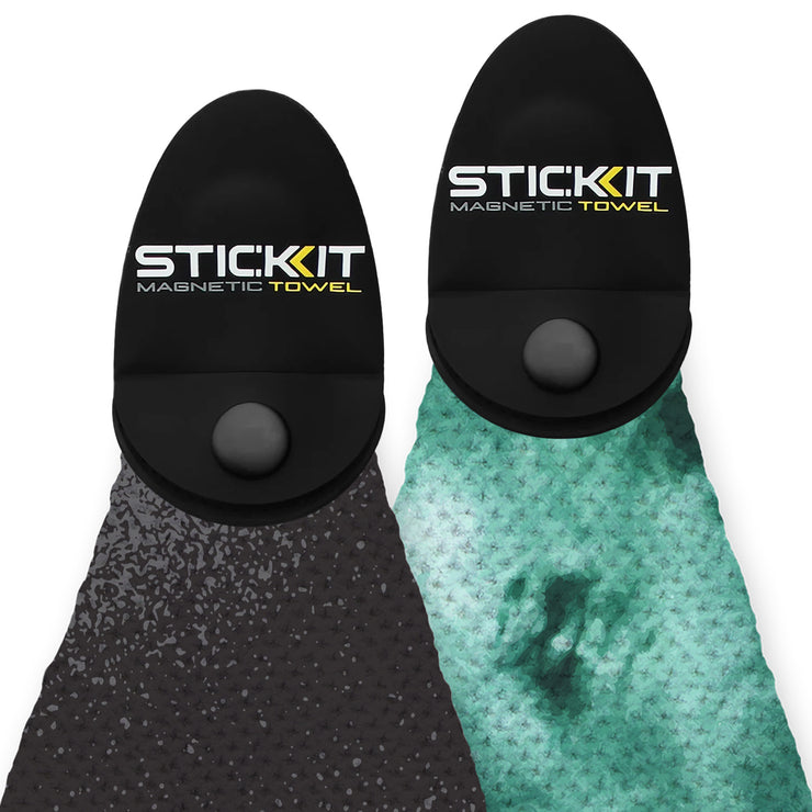 STICKIT Magnetic Golf Towel 2-Pack