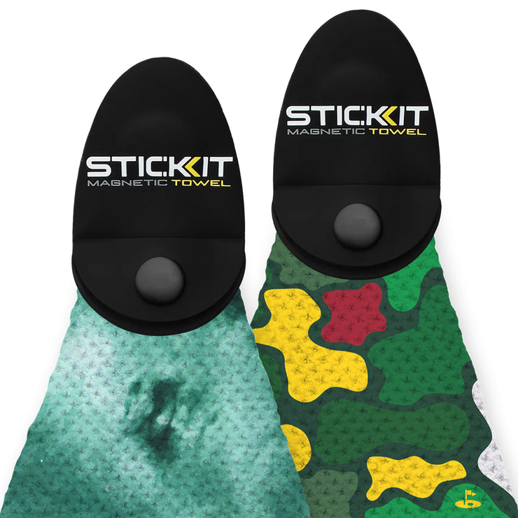 STICKIT Magnetic Golf Towel 2-Pack