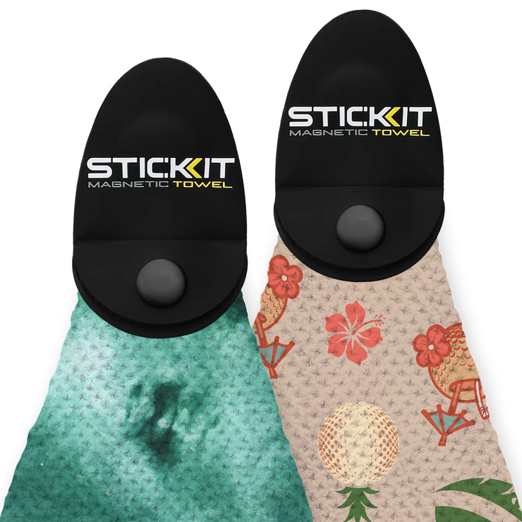 STICKIT Magnetic Golf Towel 2-Pack