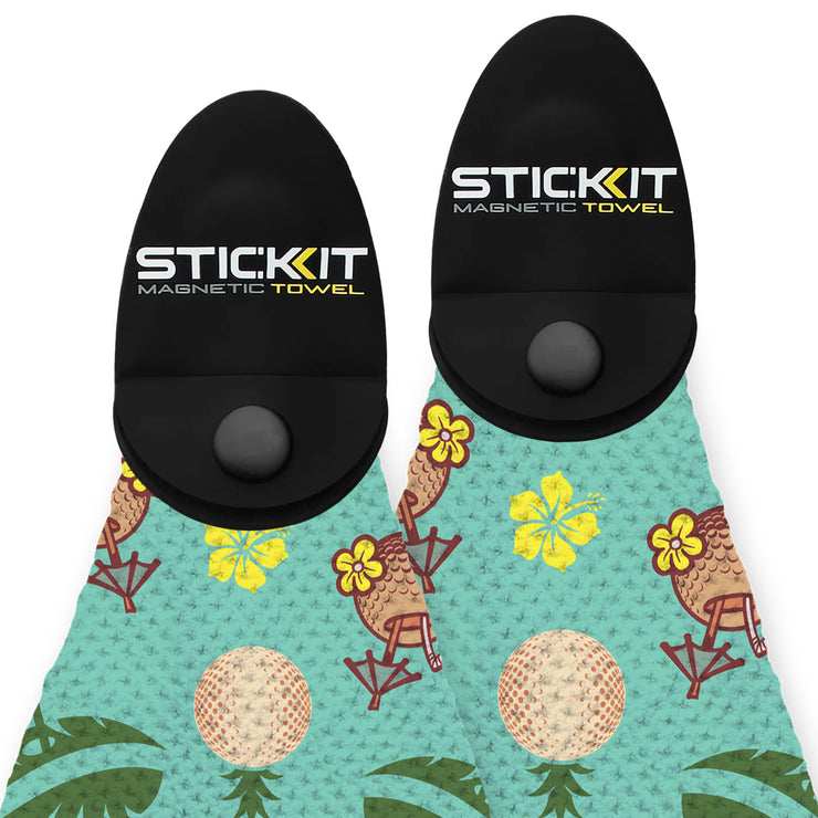 STICKIT Magnetic Golf Towel 2-Pack