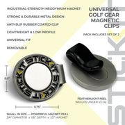 STICKIT Magnetic Gear Clips